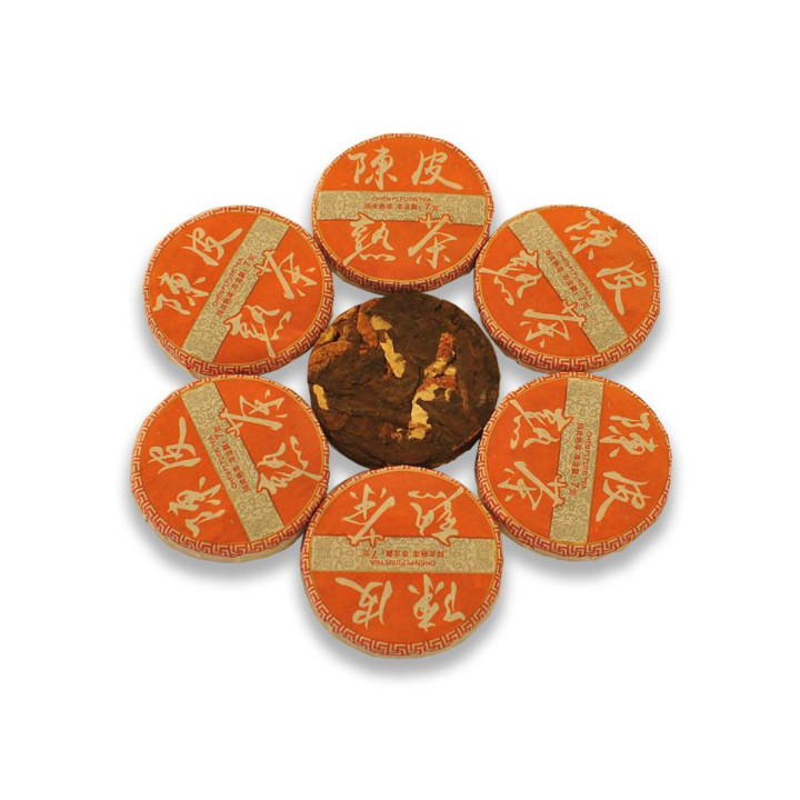 Набір Шу Пуер Ченьпі 105 г (15х7г) – Купити в магазині tea-tea.shop