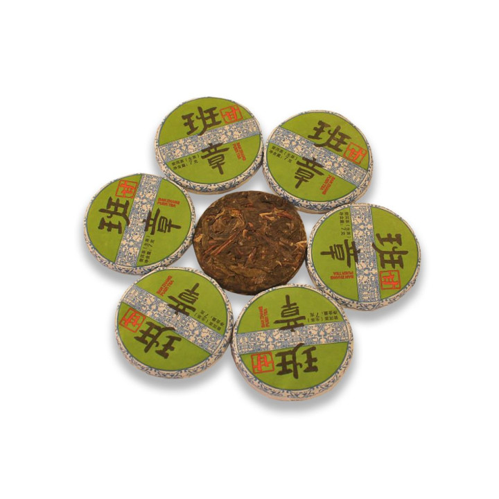 Набір Шен Пуер Баньчжан (15 шт міні-точа) - купити елітний сирий пуер з Юньнані | tea-tea.shop