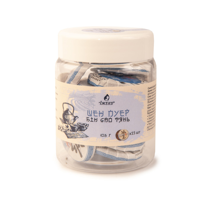 Купити набір Шен Пуер Бін Дяо Тянь (15 шт) ТМ Їжеко – ціна, відгуки | Tea-Tea.shop