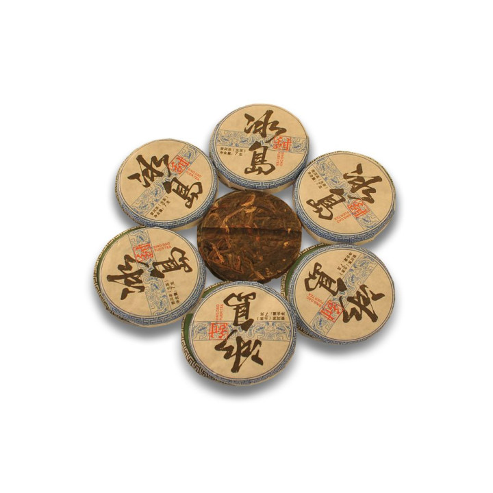Купити набір Шен Пуер Бін Дяо Тянь (15 шт) ТМ Їжеко – ціна, відгуки | Tea-Tea.shop